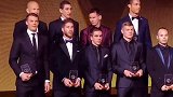 国际足联 2014最佳11人梅西 c罗  伊涅斯塔