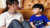 妈妈想让儿子，自己一个人睡，接下来一刻，看完不许笑！