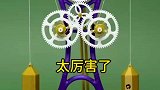 小伙这机械手工太厉害，机械计时器