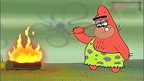 《海绵宝宝》海绵宝宝的原始时代，万物皆烧烤，没不能吃的东西！
