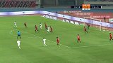 第46分钟大连一方球员崔明安射门 - 打偏