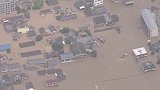 日本熊本县洪水泛滥成灾：车房没于泽野，新干线水中泡