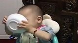 这是我见过最好养活的宝宝，眼前这一幕，真是个小吃货