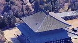 日本东大寺，距今有1200年的历史，是当今世界最大的木造建筑，效仿中国隋唐时代寺院造法，唐代鉴真曾在这里授课