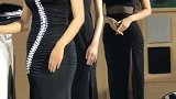 美女梯台走秀身材让人羡慕