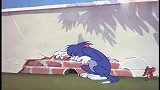 猫和老鼠：老鼠狐假虎威，假装小狗逗汤姆，太好玩了