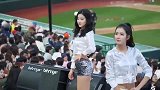 韩国棒球拉拉队，中场热舞小姐姐们跳的太好看了