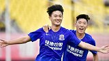 申花2-0！蒋圣龙门前抢射破门 00后小将斩获中超处子球