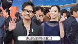 吴彦祖等亮相金像奖，刘雅瑟薄纱蓝裙仙气飘飘，红毯四连饭撒超甜