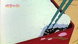 妮妮的便当好猛啊，整大块松阪牛肉，小新都刮目相看了