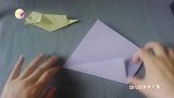 跟我学折纸DIY-休息的小鸟
