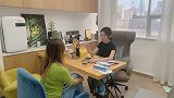 结束忙碌的一天