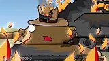 坦克动画：坦克躲不及了