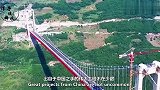 中国在长江水域上，建3000米“云桥”，吸引了西方国家眼球！