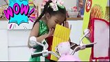 趣味学习：宝宝卖美味大汉堡和薯条