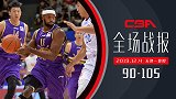 【全场战报】天津90-105北控 弗格带伤引6人上双