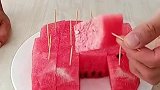 又学会一招，西瓜这么切，吃起来更简单