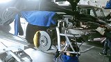 法拉利458右前框架焊接中