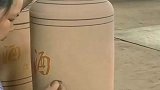 手工画酒坛