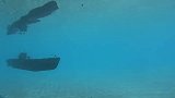 试航U型潜艇模型，水下还能发射模型鱼雷，遥控灵活