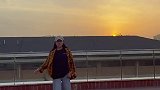 夕阳西下 这样拍简单又好玩了 醒图一下 拍照
