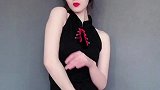 包臀裙美女小姐姐干净清纯,简约却不简单的美