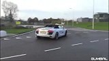 法拉利过弯油门踩大了,直接开启了耍车模式,真是太帅气了!