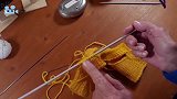 弹性领子的编织方法，漂亮紧致不变形，操作不难，织完后缝合即可