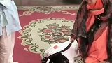 拍摄现场拍摄一场容嬷嬷打人的戏