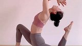 勉强保持平衡没翻倒！