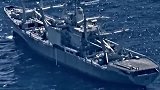 环太平洋军演实拍：美军舰被三枚导弹击中，这下老美损失不少啊！