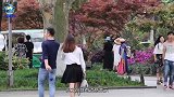 英国女孩第一次坐中国地铁，刚进站就直呼：真看不懂中国！