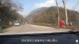 绵阳安州区千佛山，进山路况展示，要去登山徒步看雪的提前了解