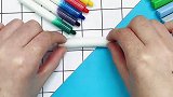 自制水彩笔，简单又实用，你学废了吗