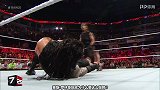 WWE-18年-WWE RAW25周年大事记：排名第07 赛斯·罗林斯背叛捍卫者-全场