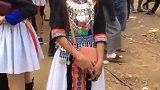 老挝苗族相亲大会，美女太漂亮了，祝福她能牵手成功