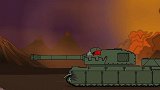 坦克世界欢乐动漫：kv22这是打冰箱坦克吗