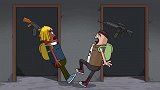 搞笑吃鸡动画：香肠队不救萌妹，萌妹不交网费了，看你们怎么混