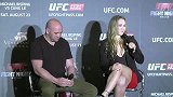 UFC-14年-UFC格斗之夜澳门站倒计时：白大拿与女王罗西答记者问-专题