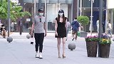 时尚三里屯，是一个神奇的地方，时尚姑娘穿搭精致优雅