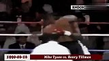 拳王泰森大战亨利，攻击最猛的一次KO，看着真爽！