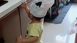 还没断奶就想当厨师长，同样是穿纸尿裤的，为何你如此优秀！