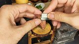 迷你厨房，把2毛钱番薯往小锅里一扔，打开锅盖那一刻我饿了