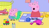 小猪佩奇和乔治，收到了寄给自己的包裹