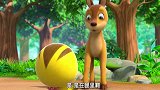 萌鸡小队：麦奇带小獐子去找草，麦奇故意摔倒，他想干什么呢