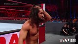 RAW：赛斯罗林斯用一招“断头脚”将昔日兄弟汀安布罗斯彻底打败