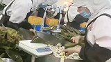 小夫妻每天工作十几个小时，她一个包完，我的粽子叶还没理好