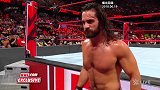 WWE-18年-RAW第1308期赛后采访 罗林斯丢冠黯然离场-花絮