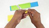 创意生活，教你用彩纸DIY一个简单的墙挂装饰