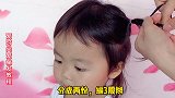 为了给短发女儿扎个复古发型，我绞尽脑汁，最后会是什么样子呢？